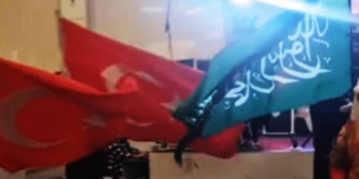 Savaş değil, Almanya'da Türk düğünü: Hilafet bayrakları, mehter marşları...