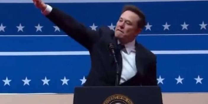 Elon Musk'tan skandal hareket: Nazi selamı verdi!
