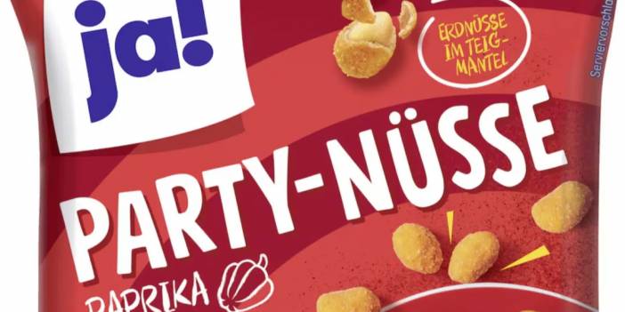 Rewe’den geri çağırma: ja! Partynüsse paketlerinde plastik tehlikesi