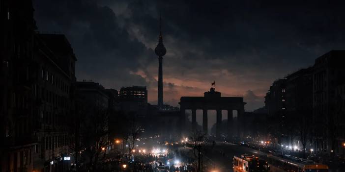 Berlin'de on binlerce kişinin elektriği yok, Alman ordusu devreye girdi