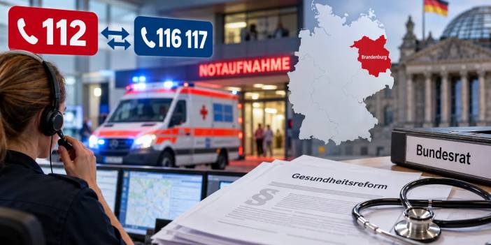 Almanya'da acil servise gitme sistemi değişiyor: Yeni reform kabul edildi!
