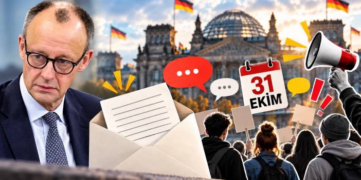 31 Ekim protestoları öncesi Z kuşağından Merz'e sert mektup: “Artık yeter!”