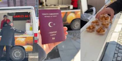 1 yıllık Schengen vizesi alan genç lokma döktürdü