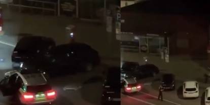 Polis Hamburg'da ATM hırsızlarını elinden böyle kaçırdı!