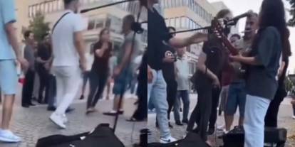 Mannheim’da ırkçılık... Kürtçe şarkı söyledi diye üzerine yürüdü