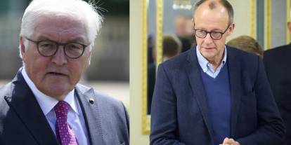 Steinmeier, koalisyon hükümetine kızdı, Merz hatasını kabul etti