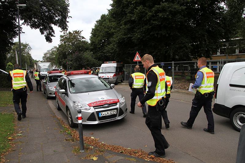 Köln'de okul bahçesinde bomba bulundu