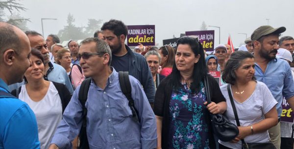 Gezi aileleri de 'Adalet Yürüyüşü'nde