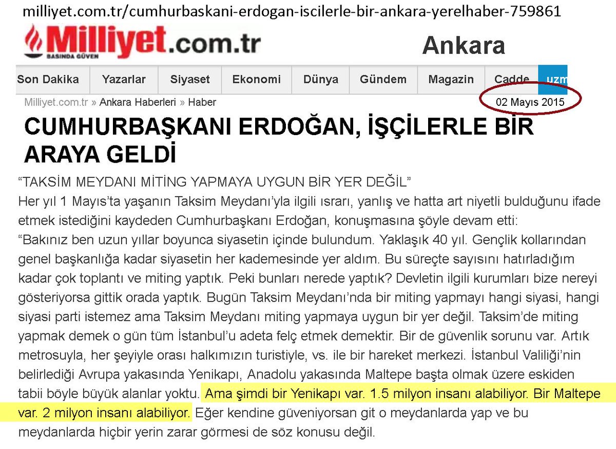Valilik Erdoğan’ı yalanladı