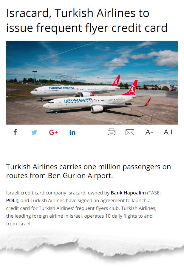 THY, İsrail bankası ile anlaştı