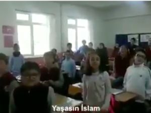 Türkiye'de bir ilkokul...